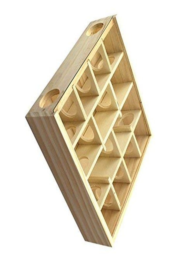 Litewoo Wooden Maze Tunnel Toy with Cover Dwarf Hamster Maze Toy Safe for Small, Tiny, Mini Furry Animals, Child Gerbil Hole (Burlywood) - Image 5